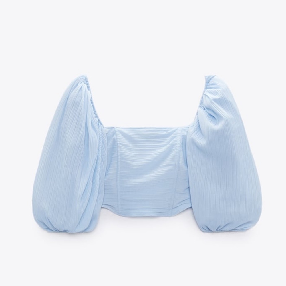 Zara organza top - Picture 9 of 15